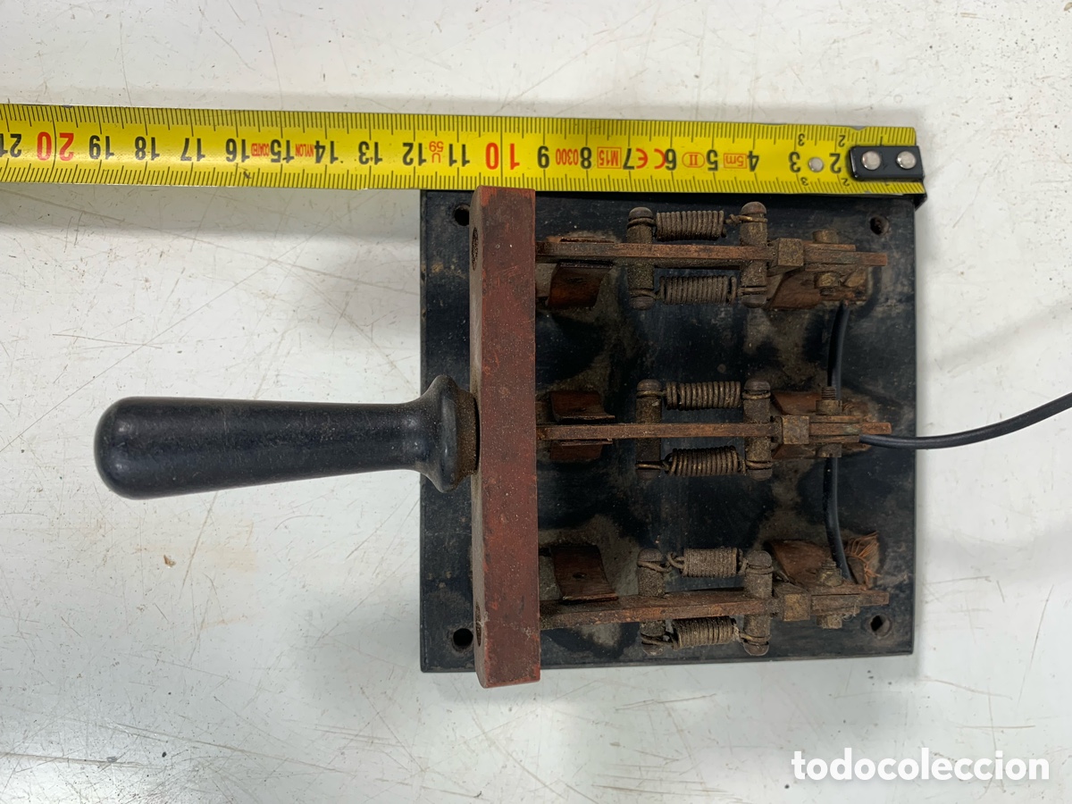 Antig&uuml;edades: 01_ INTERRUPTOR EL&Eacute;CTRICO - Foto 5