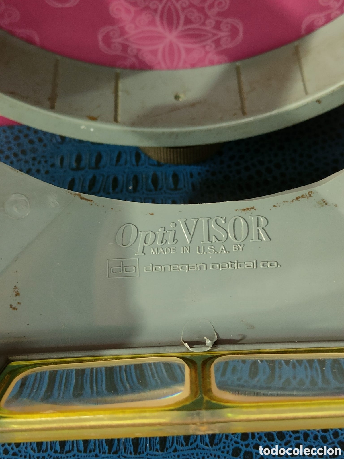 Antig&uuml;edades: binocular de precisi&oacute;n OptiVisor usa - Foto 2