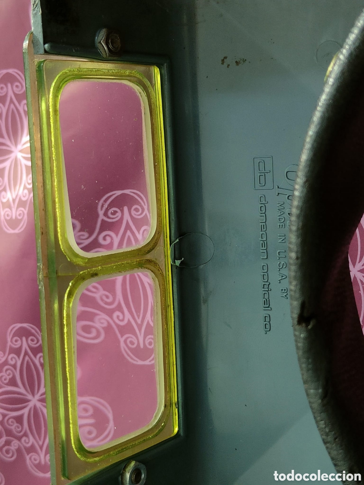 Antig&uuml;edades: binocular de precisi&oacute;n OptiVisor usa - Foto 8