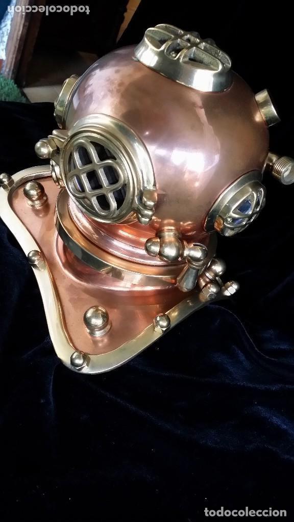 Antig&uuml;edades: Escafandra de bronce, pieza coleccionista - Foto 3