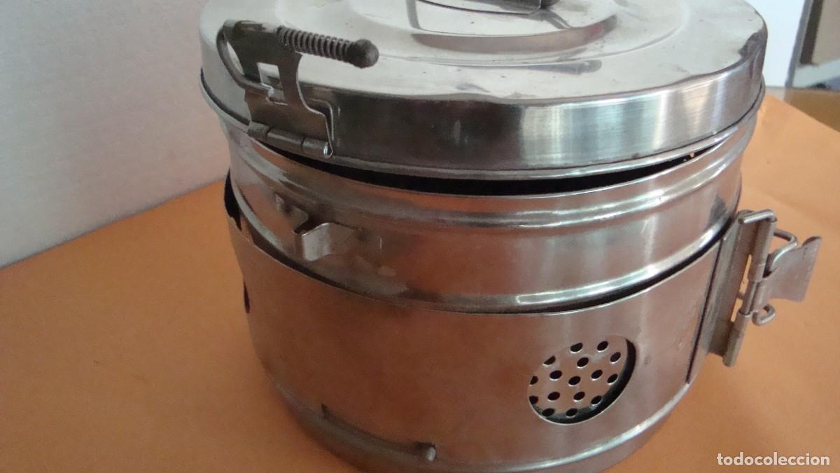 Antig&uuml;edades: Caja metalica para esterilizar - Foto 2