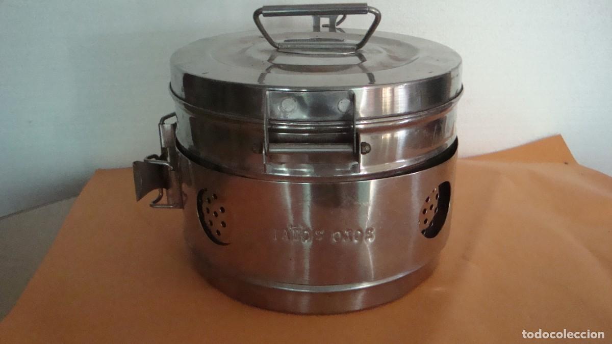 Antig&uuml;edades: Caja metalica para esterilizar - Foto 5