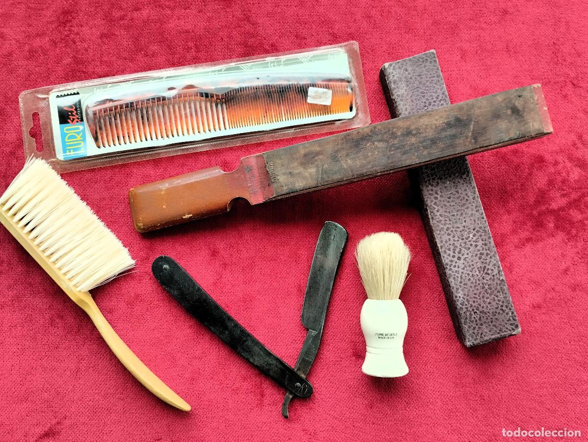 Antig&uuml;edades: ANTIGUO JUEGO DE BARBERO - Foto 1