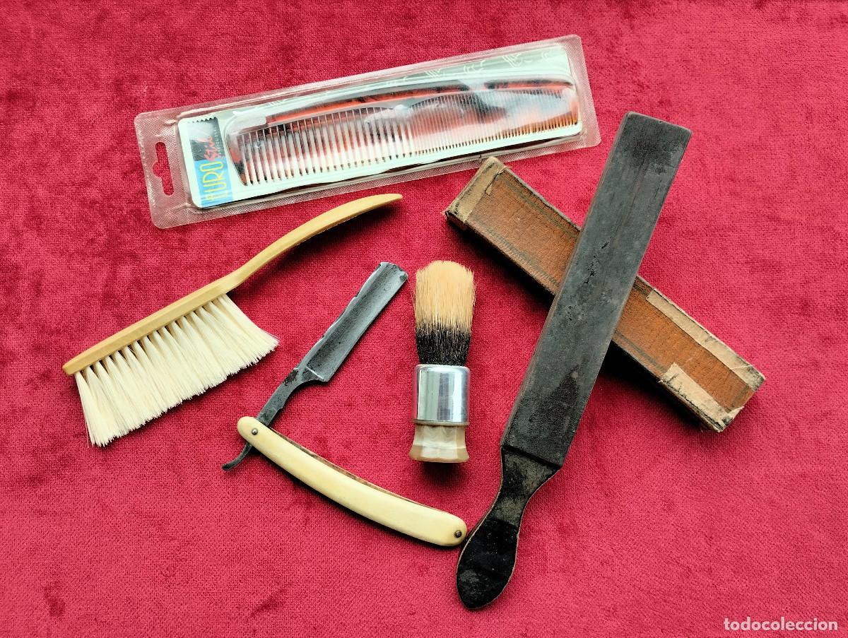 Antig&uuml;edades: ANTIGUO JUEGO DE BARBERO - Foto 1