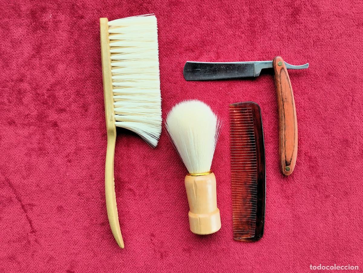 Antig&uuml;edades: ANTIGUO JUEGO DE BARBERO - Foto 1