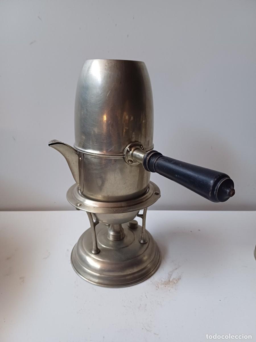 Antig&uuml;edades: CAFETERA ALPACA RUSA fin XIX pps XX - Foto 2