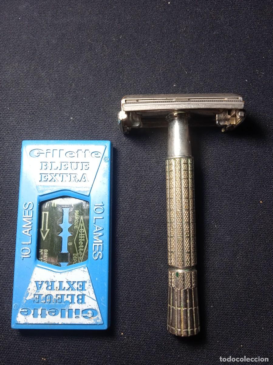 Antig&uuml;edades: Antiguo maquinilla afeitar Gillette. - Foto 1