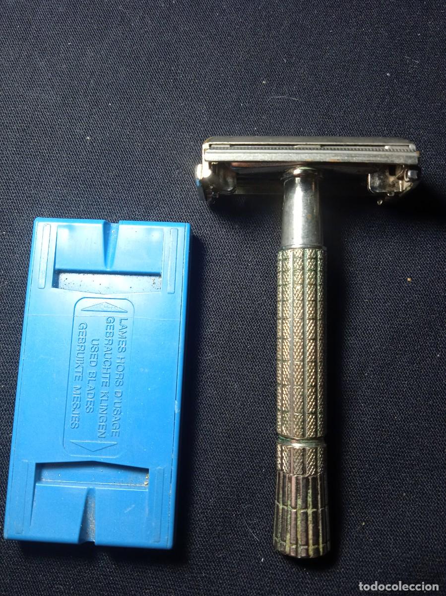 Antig&uuml;edades: Antiguo maquinilla afeitar Gillette. - Foto 2