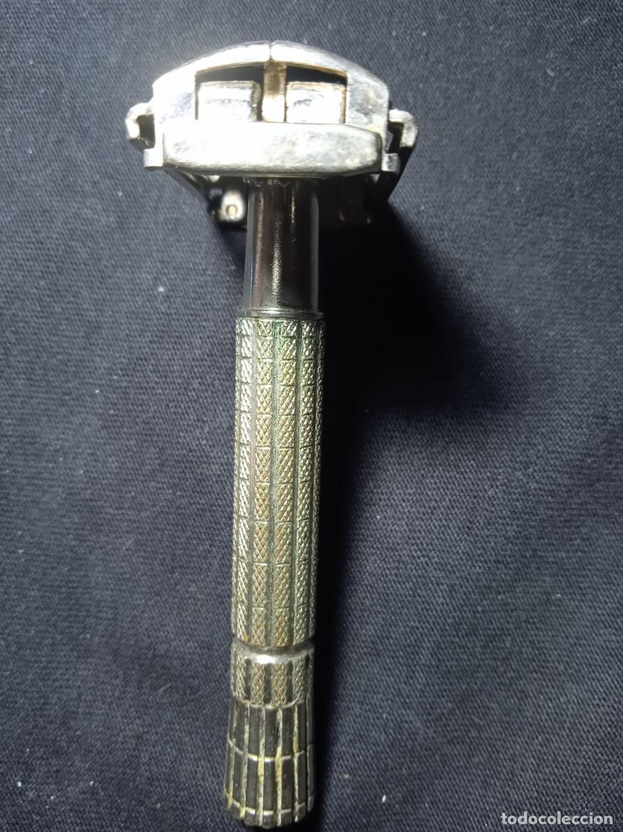 Antig&uuml;edades: Antiguo maquinilla afeitar Gillette. - Foto 3