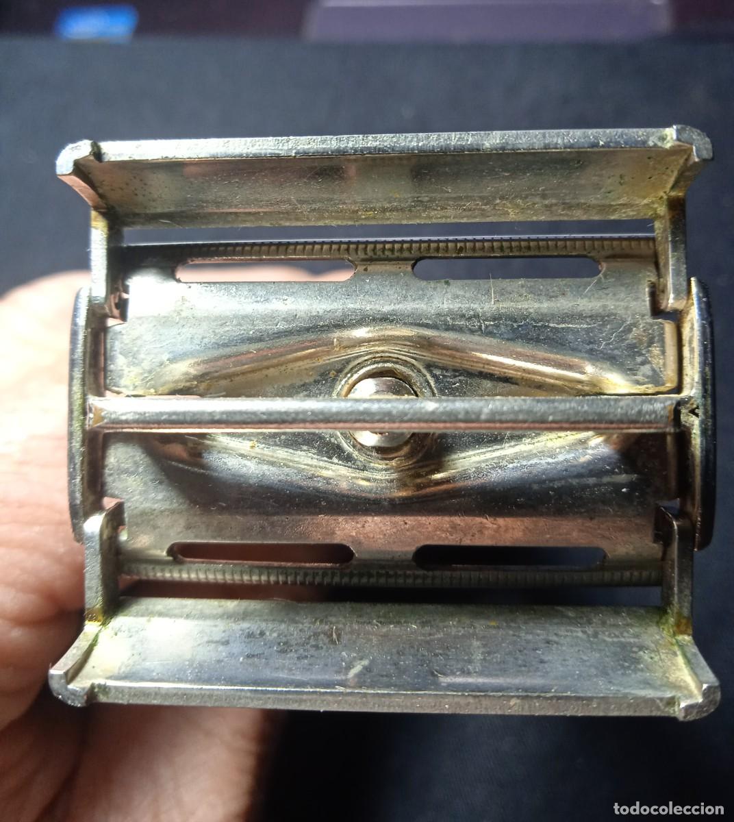 Antig&uuml;edades: Antiguo maquinilla afeitar Gillette. - Foto 5