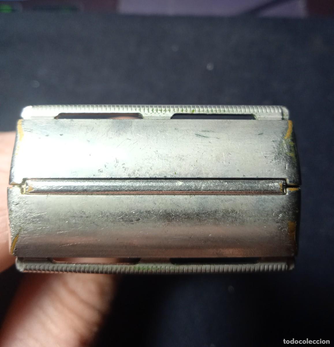 Antig&uuml;edades: Antiguo maquinilla afeitar Gillette. - Foto 6