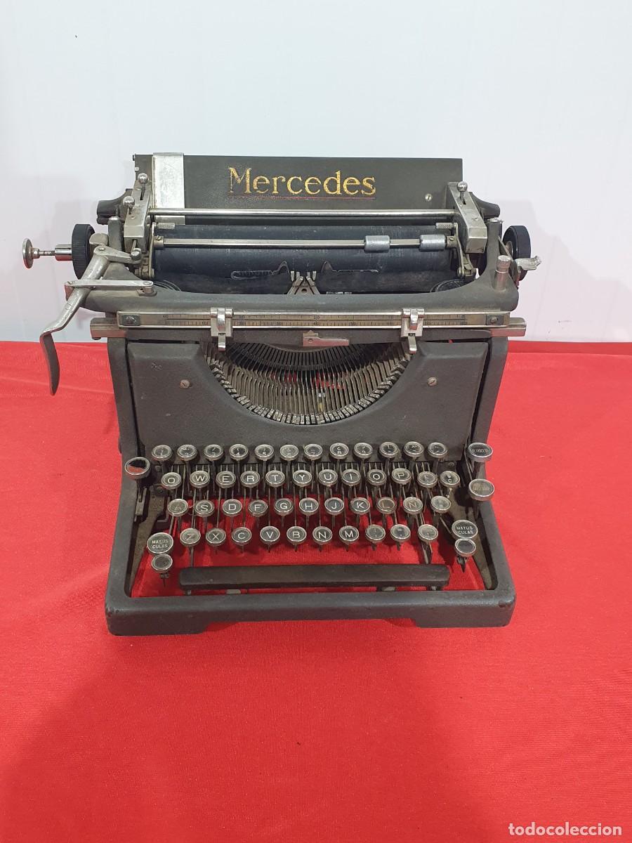 Antig&uuml;edades: Maquina de escribir Mercedes - Foto 3