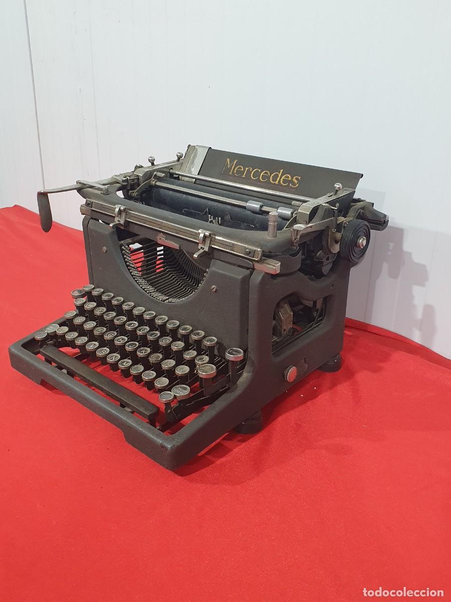 Antig&uuml;edades: Maquina de escribir Mercedes - Foto 4