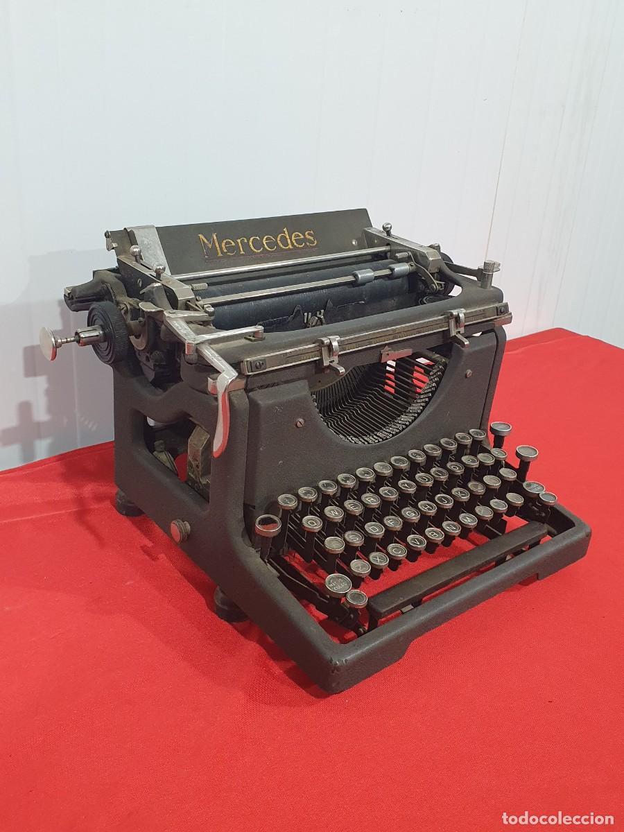 Antig&uuml;edades: Maquina de escribir Mercedes - Foto 5