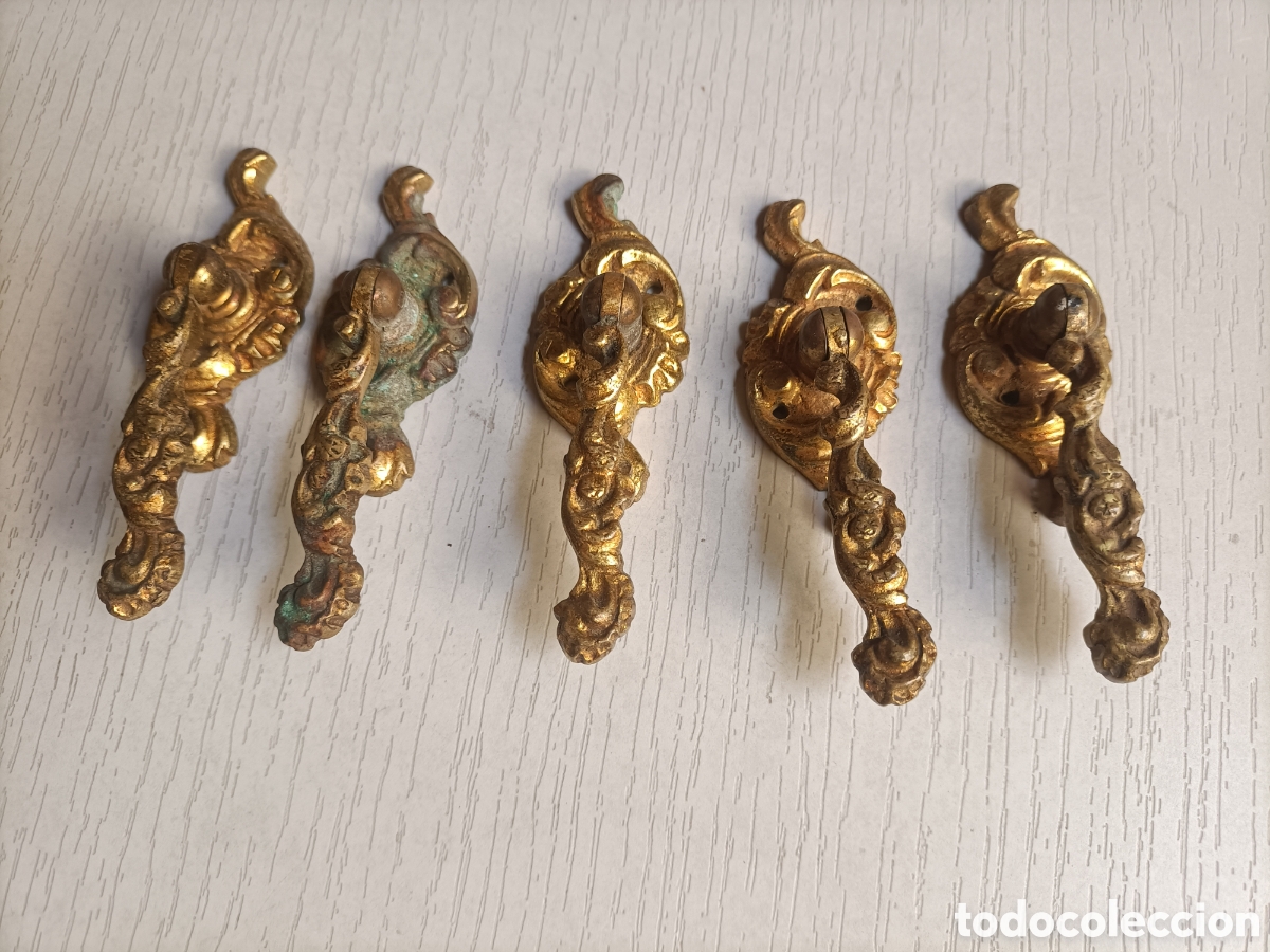 Antig&uuml;edades: 5 tiradores - Foto 1