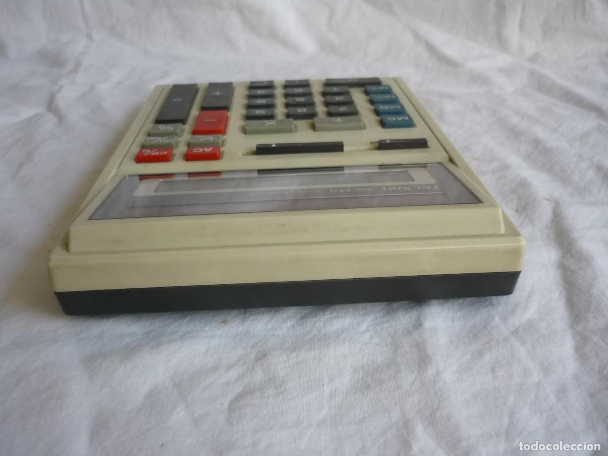 Antig&uuml;edades: Calculadora solar Tec Xon SD-110 funcionando - Foto 5
