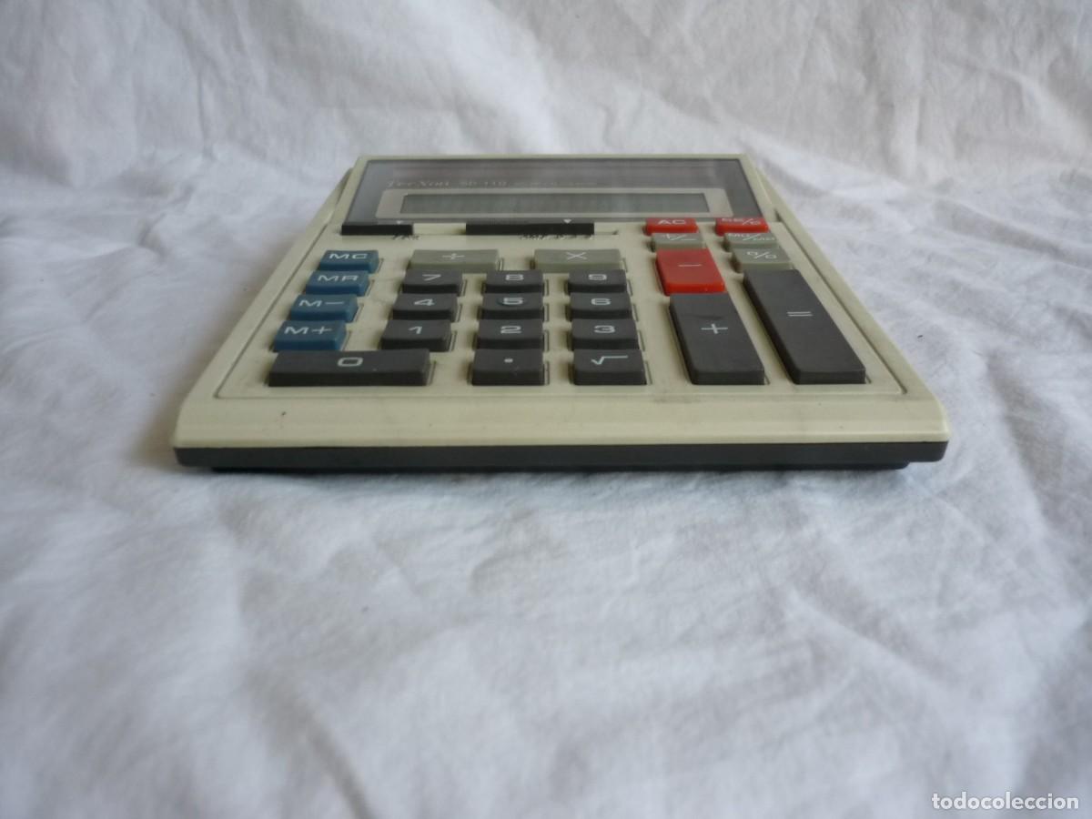 Antig&uuml;edades: Calculadora solar Tec Xon SD-110 funcionando - Foto 7