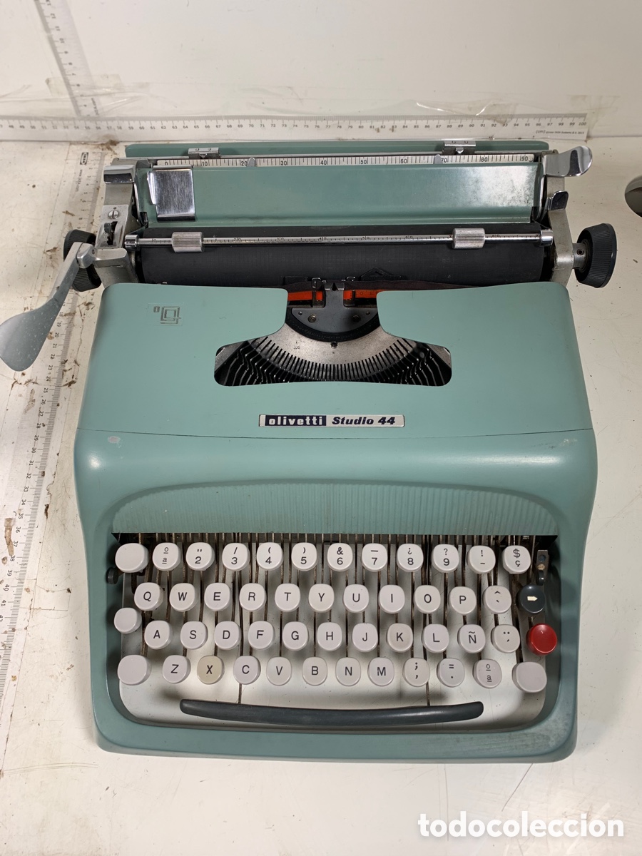 Antig&uuml;edades: 01_ Maquina escribir Olivetti Studio 44 - Foto 3