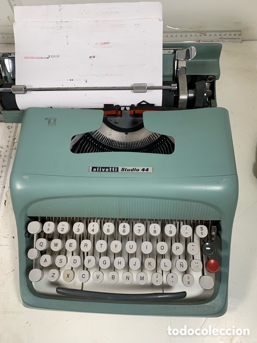 Antig&uuml;edades: 01_ Maquina escribir Olivetti Studio 44 - Foto 1