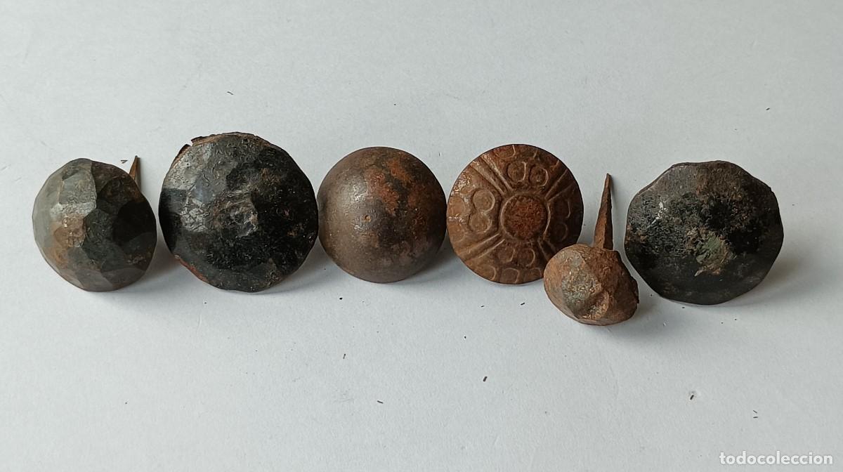 Antig&uuml;edades: LOTE 6 ANTIGUOS CLAVOS. - Foto 2