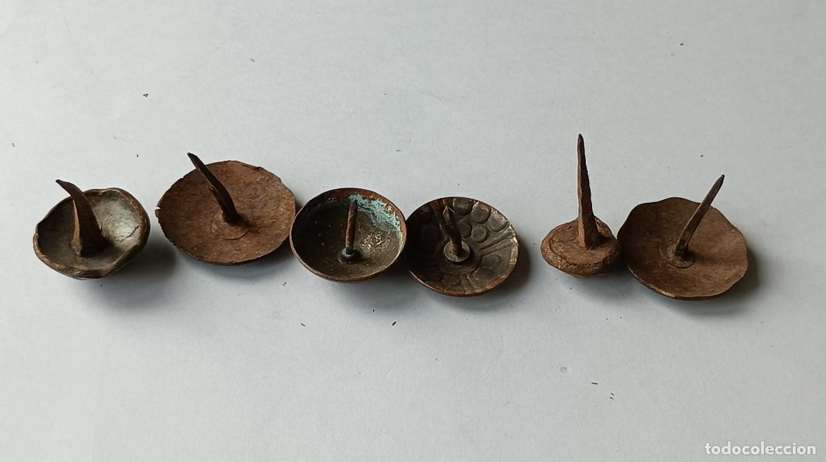 Antig&uuml;edades: LOTE 6 ANTIGUOS CLAVOS. - Foto 5