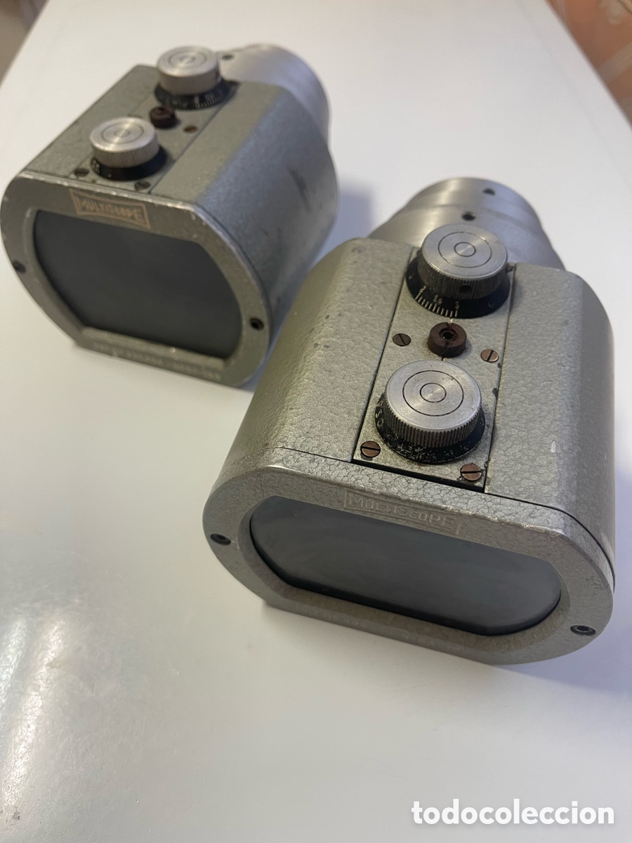 Antig&uuml;edades: 3 Multiscope para proyector de cine y 1 incompleto - Foto 5