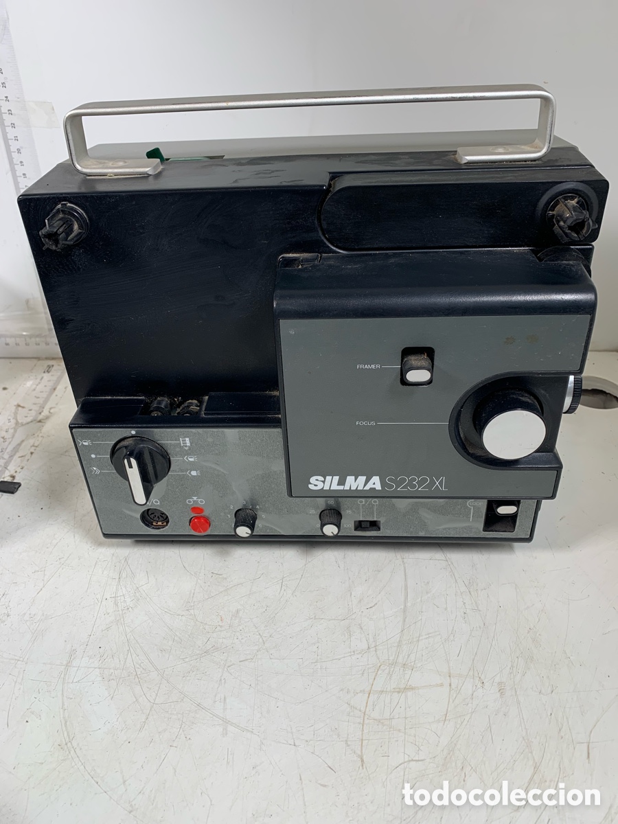 Antig&uuml;edades: 01_ Proyector S&uacute;per ocho SILMA S232 XL - Foto 1