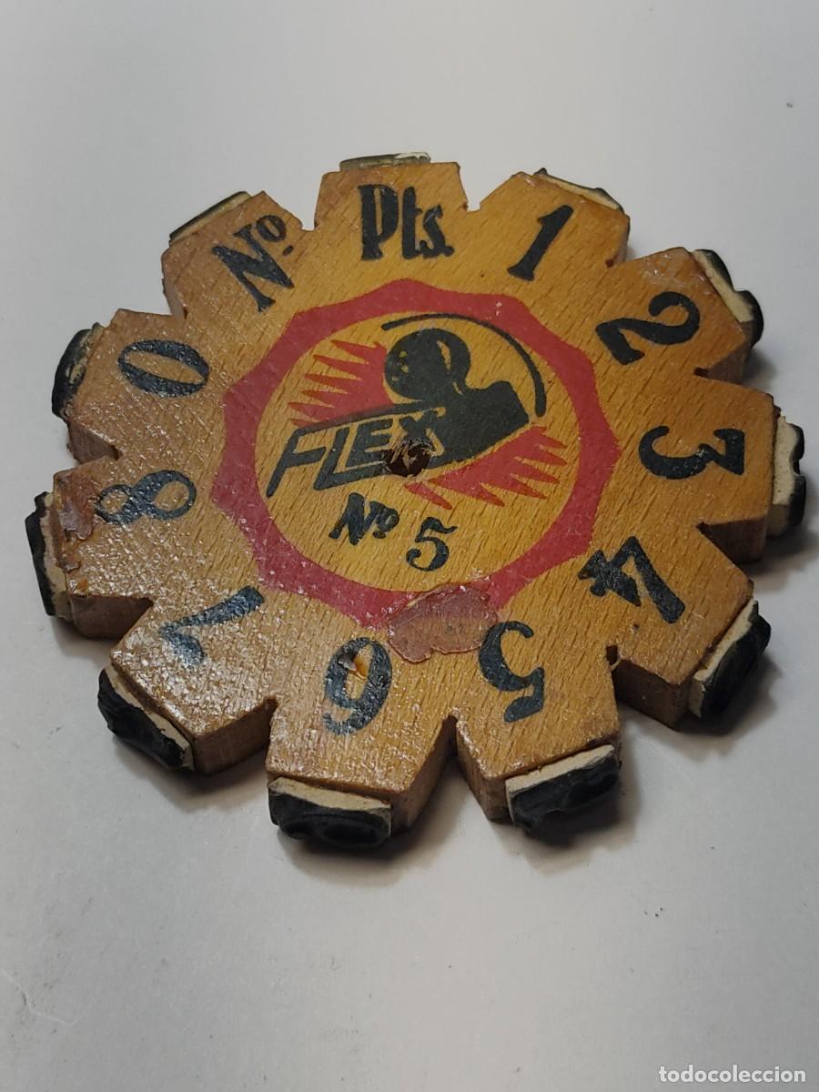 Antig&uuml;edades: Tamp&oacute;n Antiguo de Madera - FLEX n&deg;5 - buen Estado - Foto 1