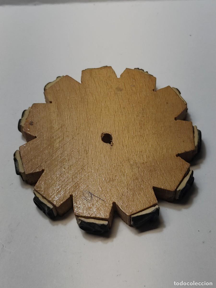 Antig&uuml;edades: Tamp&oacute;n Antiguo de Madera - FLEX n&deg;5 - buen Estado - Foto 2