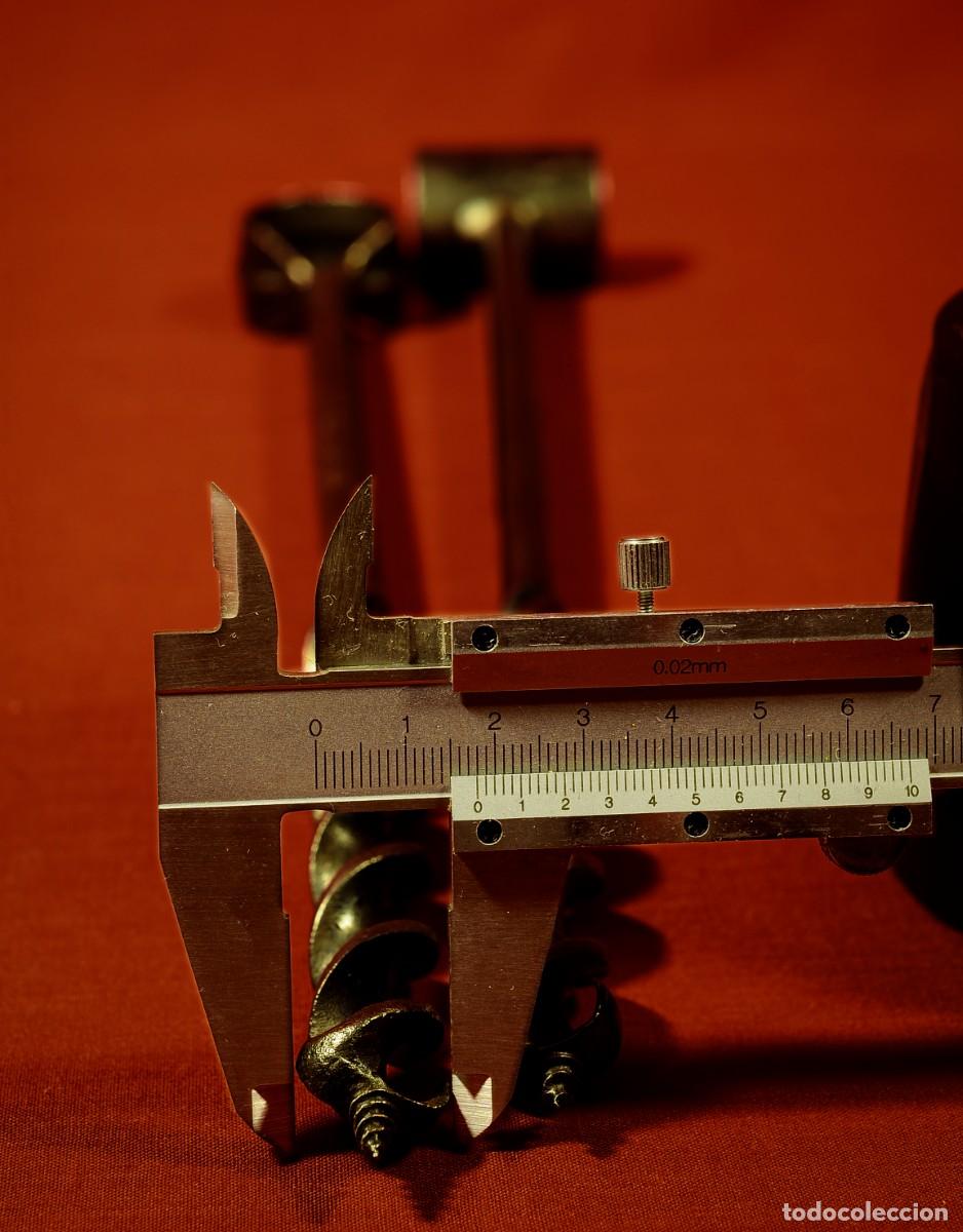 Antig&uuml;edades: Dos Barrenas Antiguas de 18 cm de di&aacute;metro x 40cm de largo - Foto 2