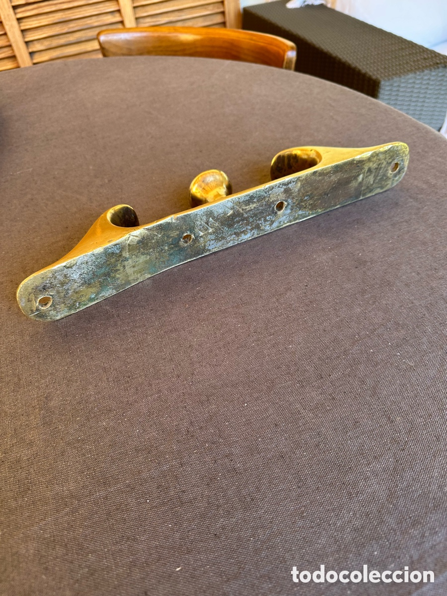 Antig&uuml;edades: Cornamuza grande en bronce. - Foto 6