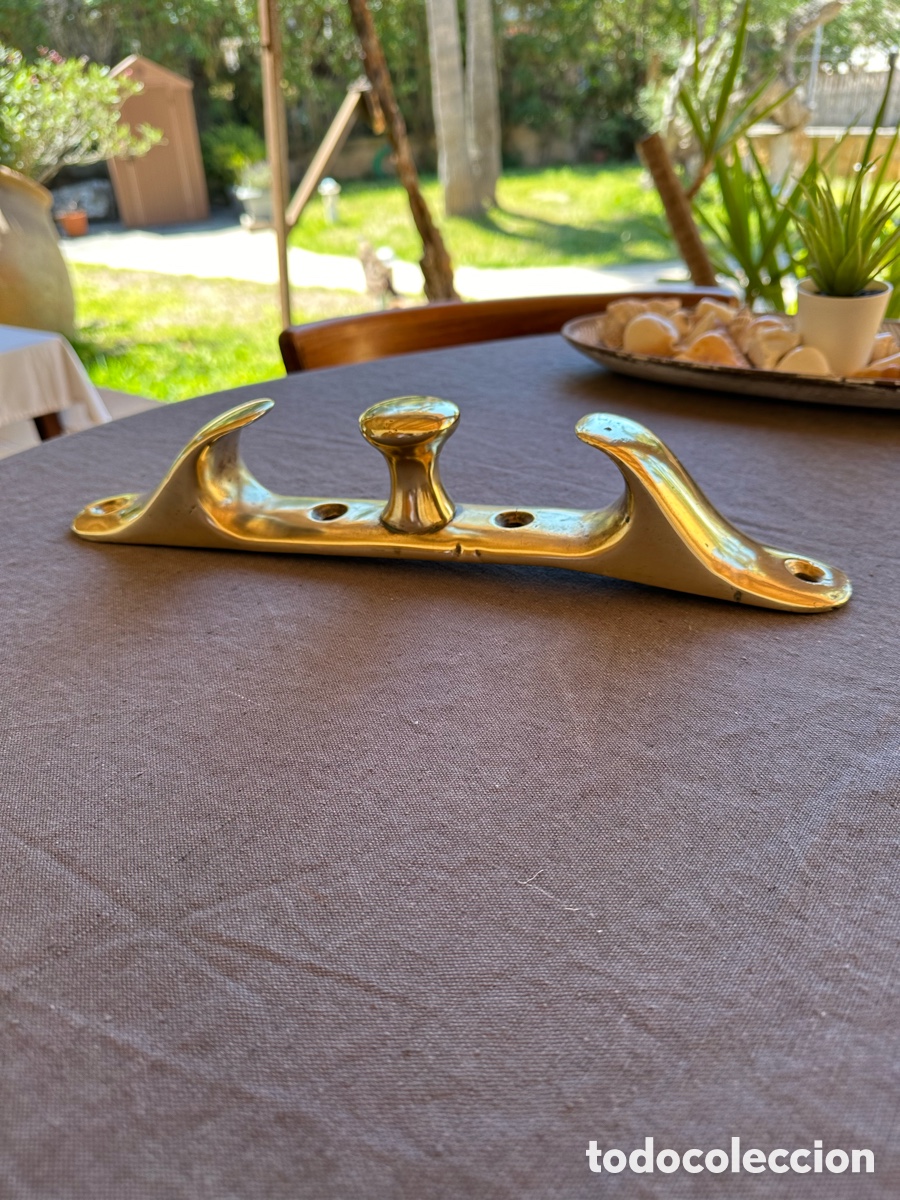 Antig&uuml;edades: Cornamuza grande en bronce. - Foto 7