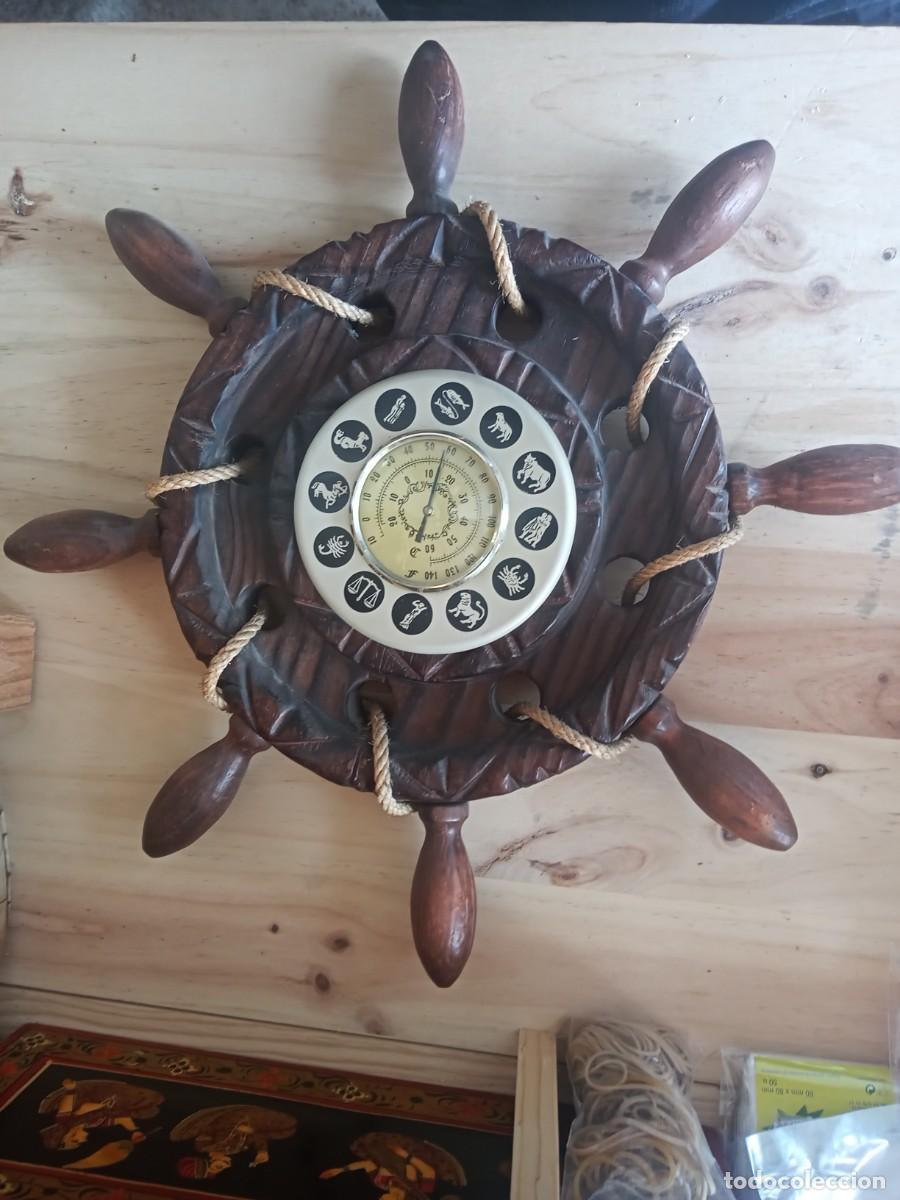 Antig&uuml;edades: BONITO BAROMETRO ANTIGUO. TIMON DE BARCO - Foto 1