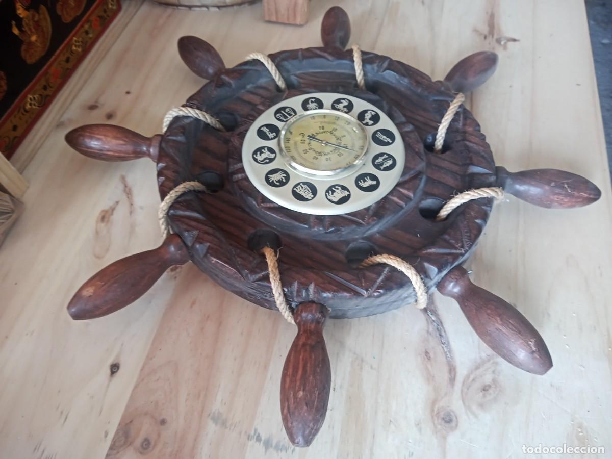 Antig&uuml;edades: BONITO BAROMETRO ANTIGUO. TIMON DE BARCO - Foto 2