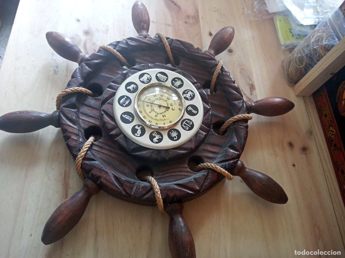 Antig&uuml;edades: BONITO BAROMETRO ANTIGUO. TIMON DE BARCO - Foto 3