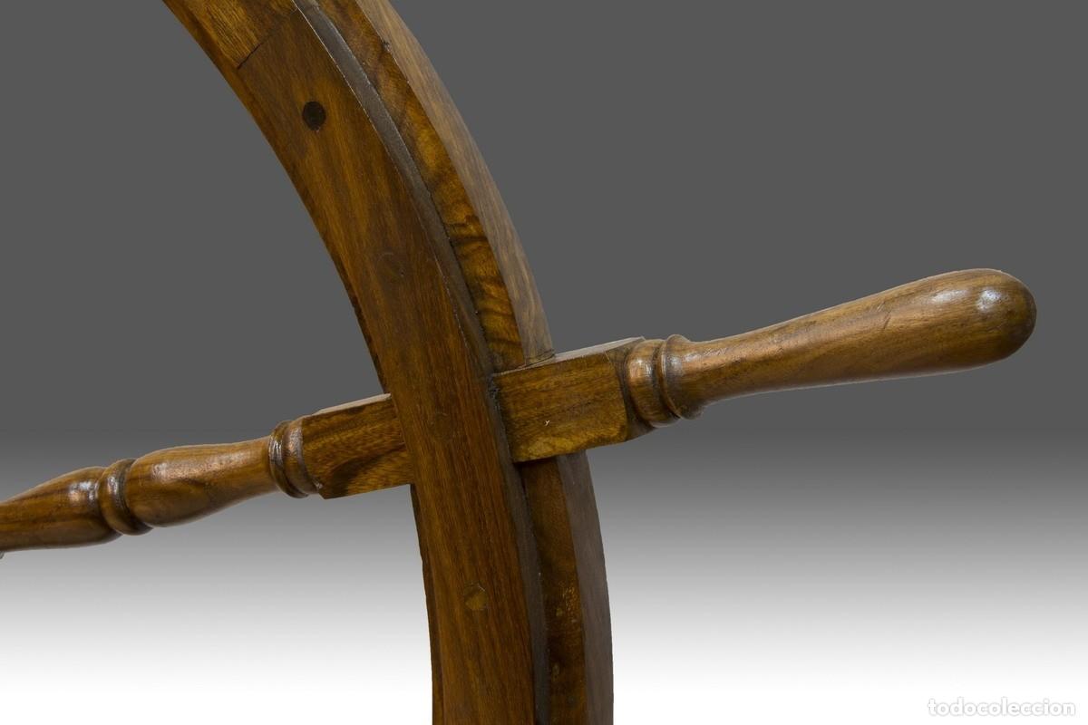 Antig&uuml;edades: TIM&Oacute;N DE BARCO DECORATIVO - Foto 3
