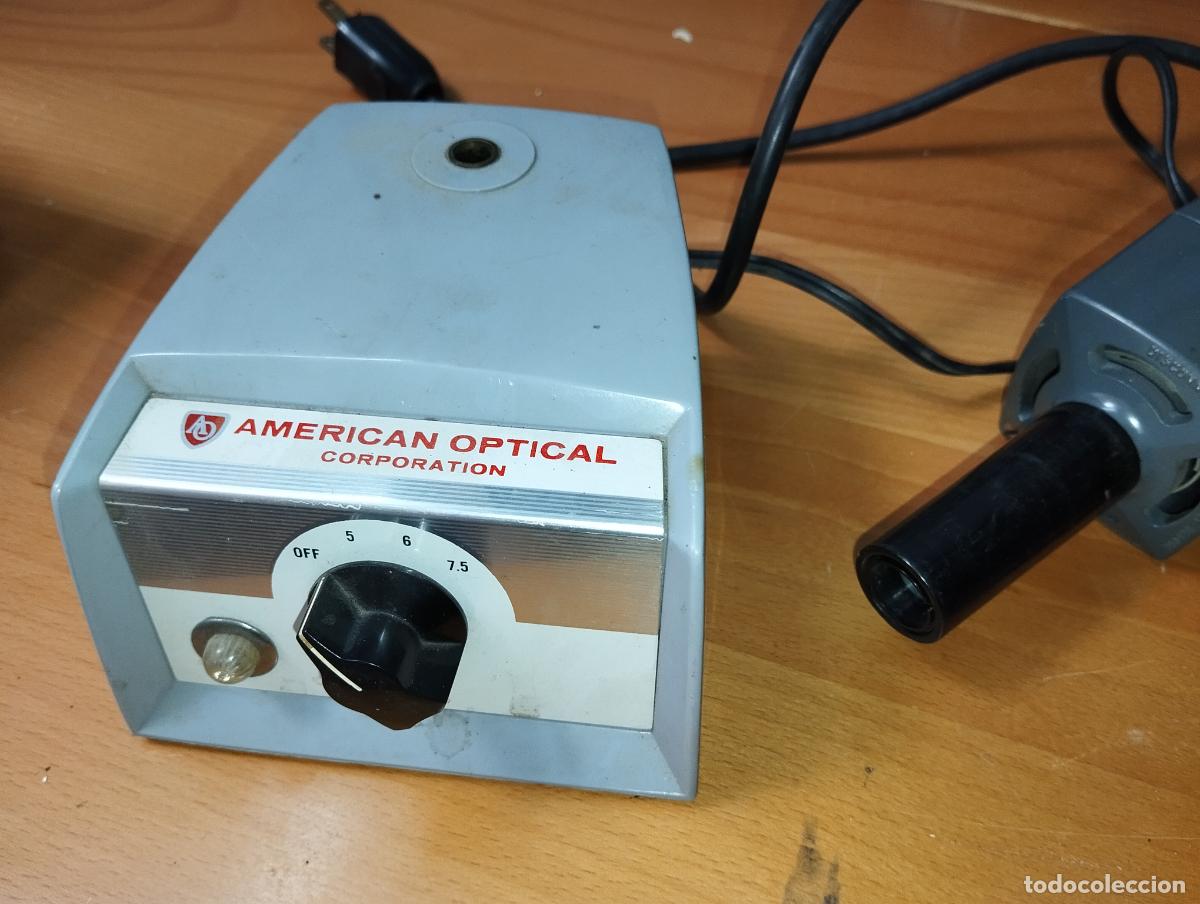 Antig&uuml;edades: AMERICAN OPTICAL ILUMINADOR DE LABORATORIO - Foto 3