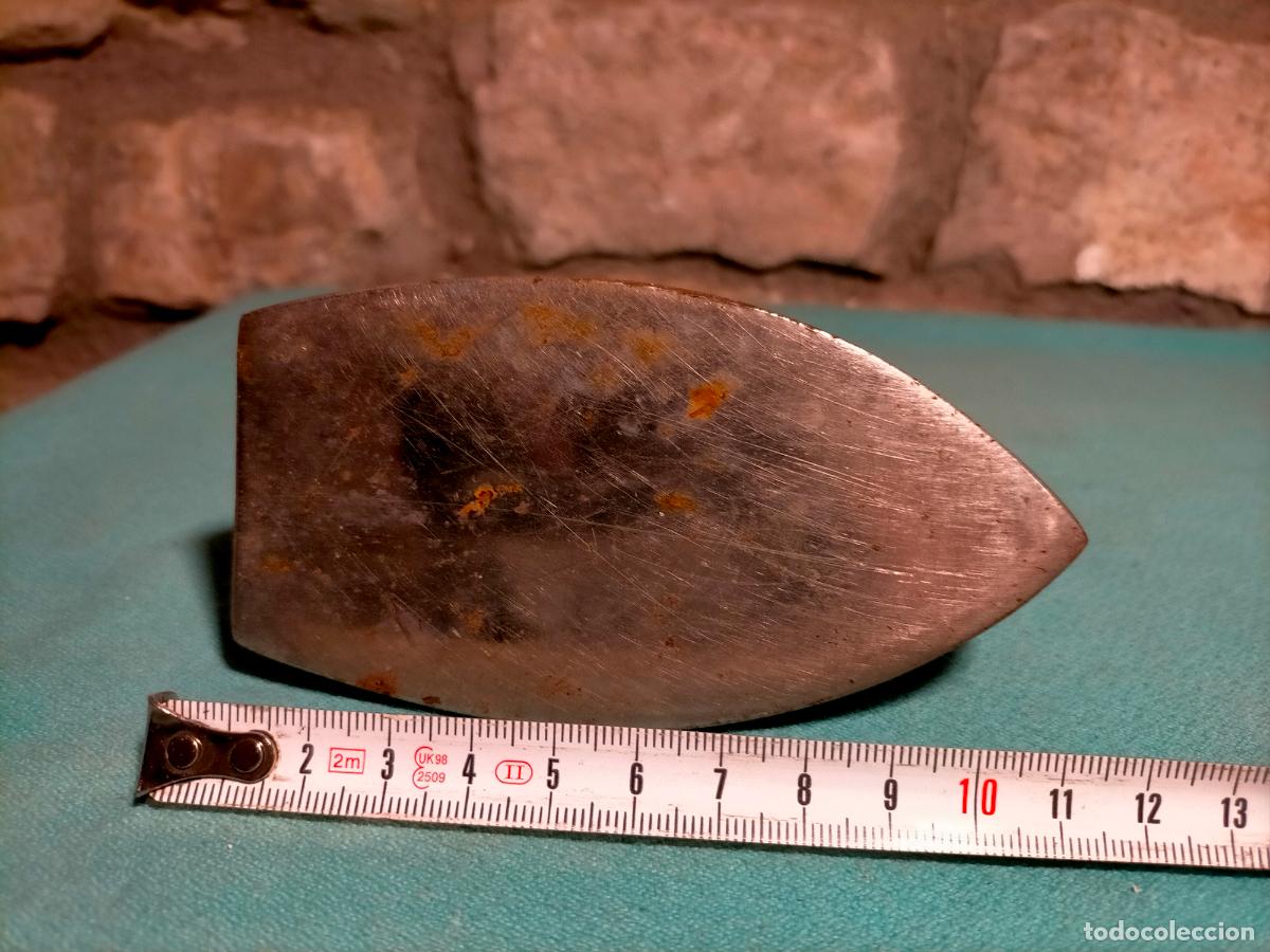 Antig&uuml;edades: Antigua plancha el&eacute;ctrica con mango de madera - Foto 6