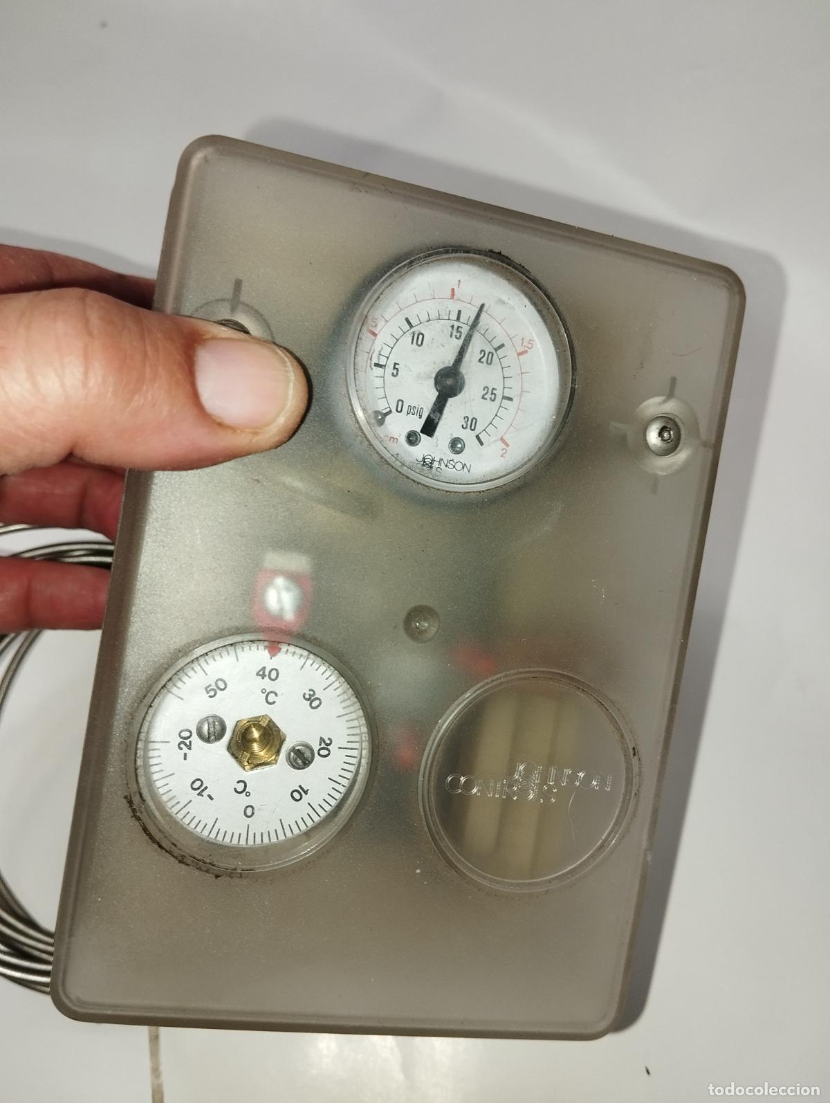 Antig&uuml;edades: TERMOMETRO MAN&Oacute;METRO CON SENSOR - Foto 2