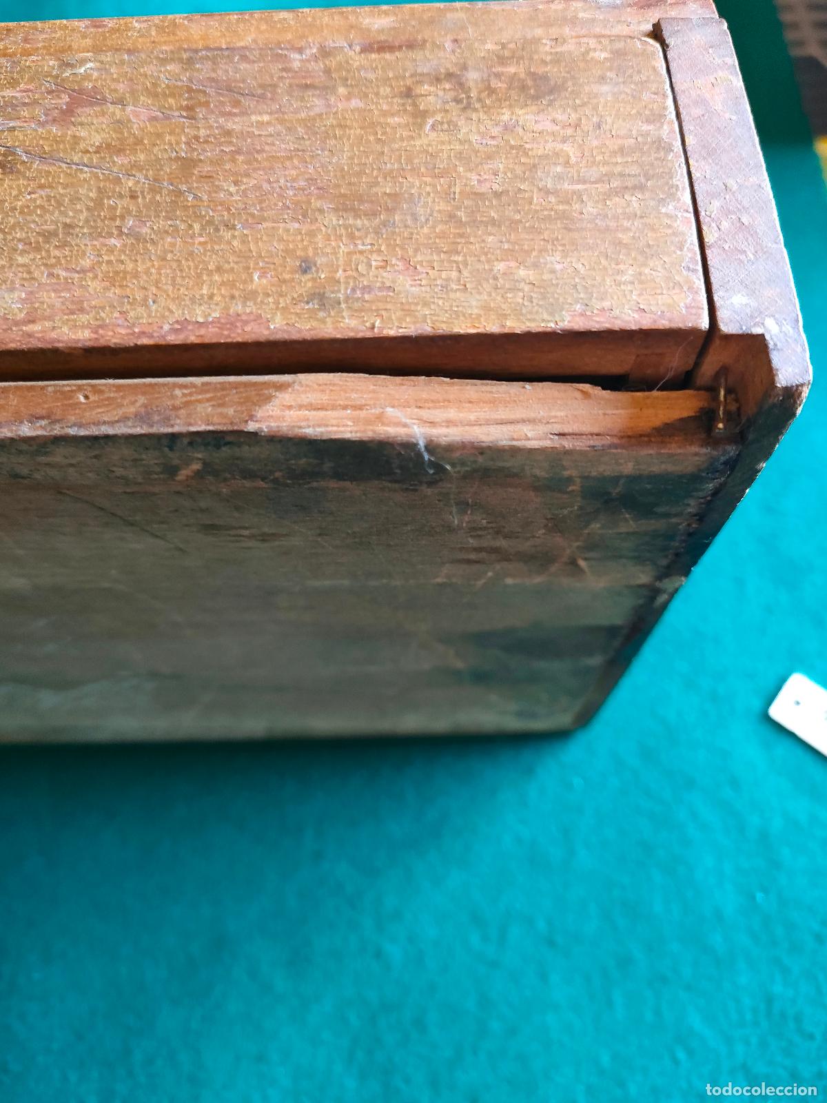 Antig&uuml;edades: CAJA DE BALANZA DE PRECISION - Foto 3