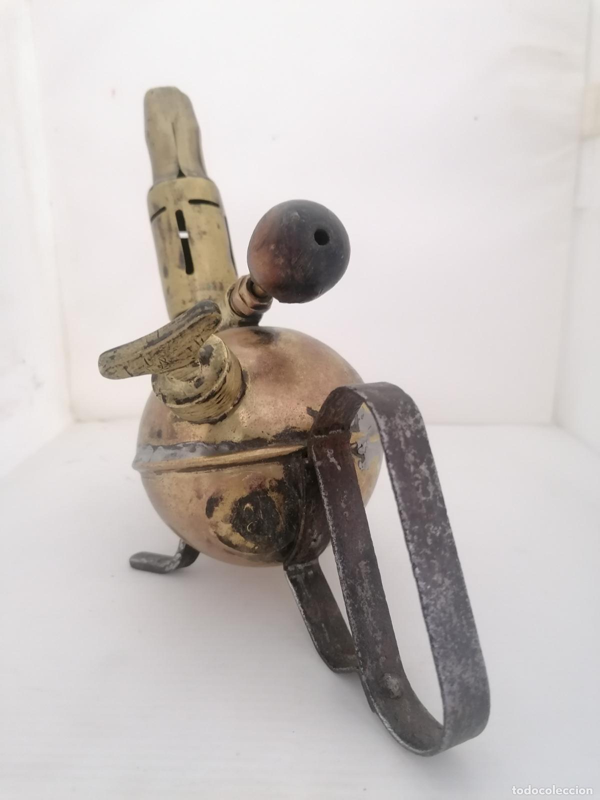 Antig&uuml;edades: ANTIGUO SOPLETE DE BOLA, MAX SIEVERT-STOCKHOLM - Foto 7