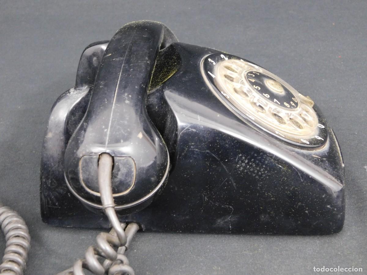 Tel&eacute;fonos: TEL&Eacute;FONO DE BAQUELITA L.M. ERICSSON - Foto 2