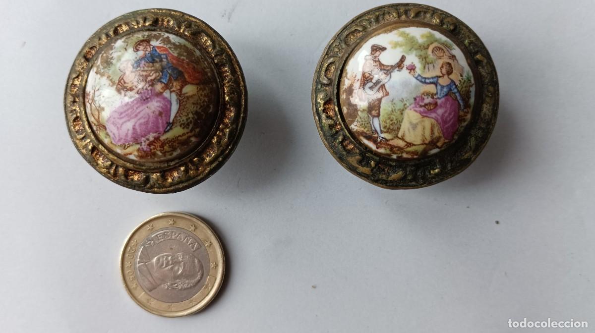 Antig&uuml;edades: LOTE 2 TIRADORES FRAGONARD. REF. 213 - Foto 2