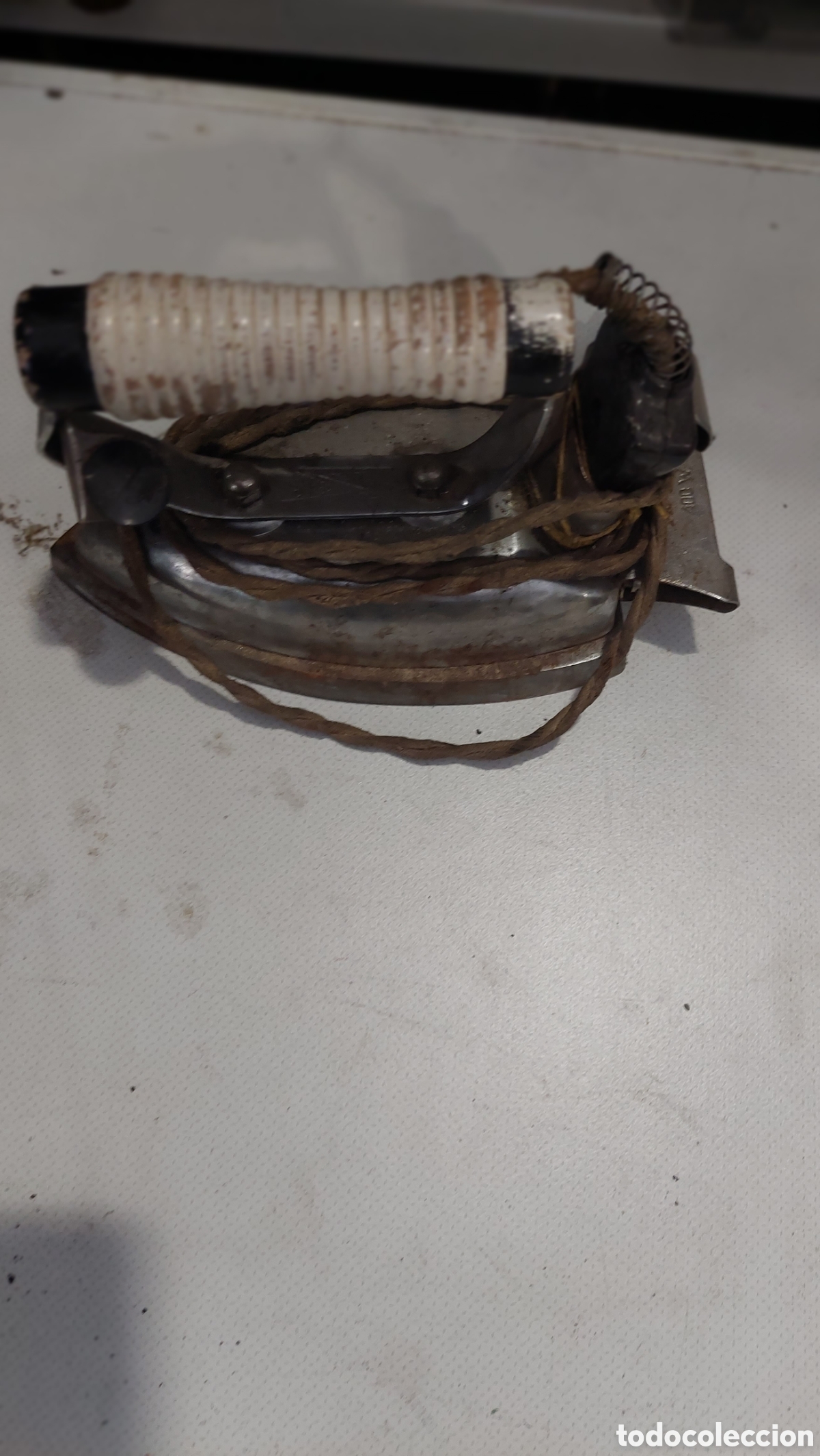 Antig&uuml;edades: Plancha eletrica vintage sastre, - Foto 1