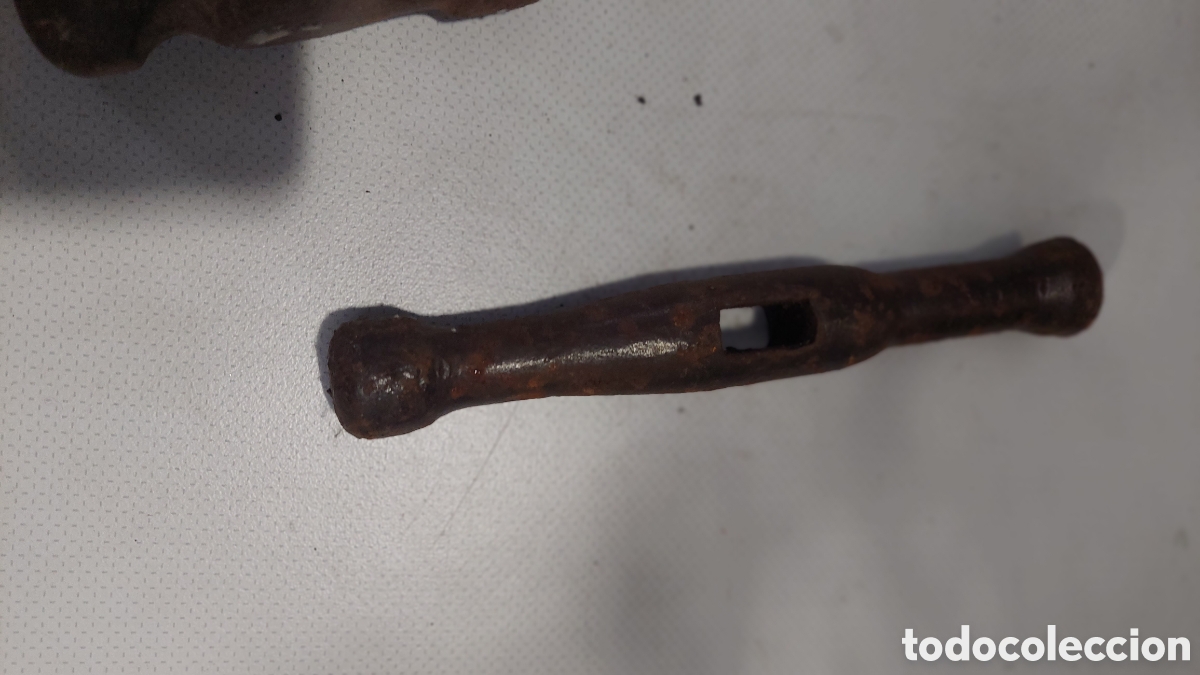 Antig&uuml;edades: Martillo zapatero antiguo - Foto 1