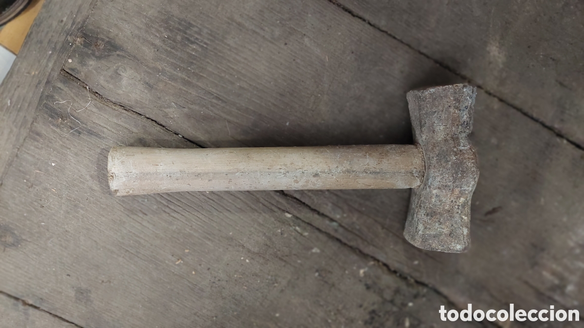 Antig&uuml;edades: Martillo cantero asentar piedra romper - Foto 1