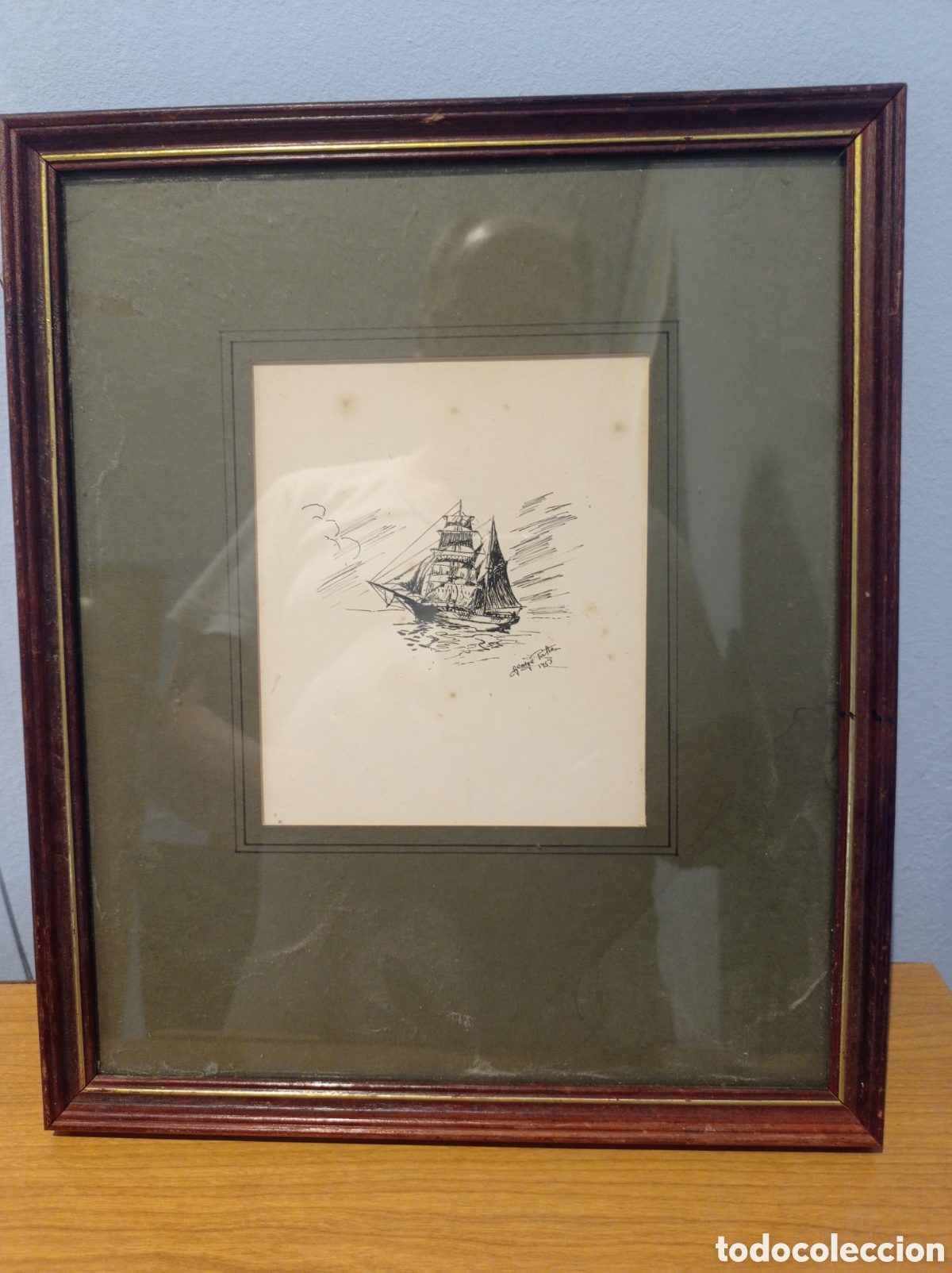Antig&uuml;edades: Litograf&iacute;a, George Potter - Foto 2