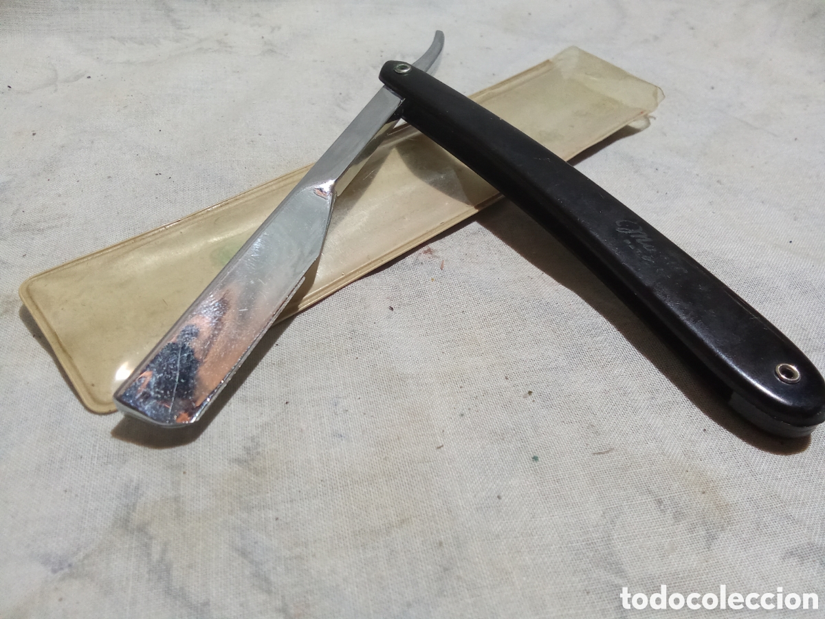 Antig&uuml;edades: NAVAJA CON CUCHILLA DESECHABLE - Foto 1