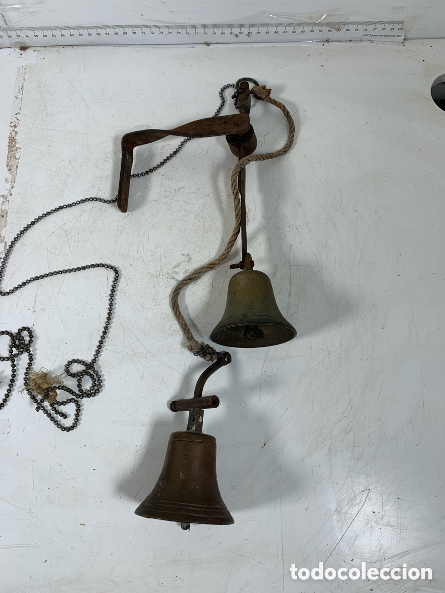 Antig&uuml;edades: 01_ Campana de resorte - Foto 5