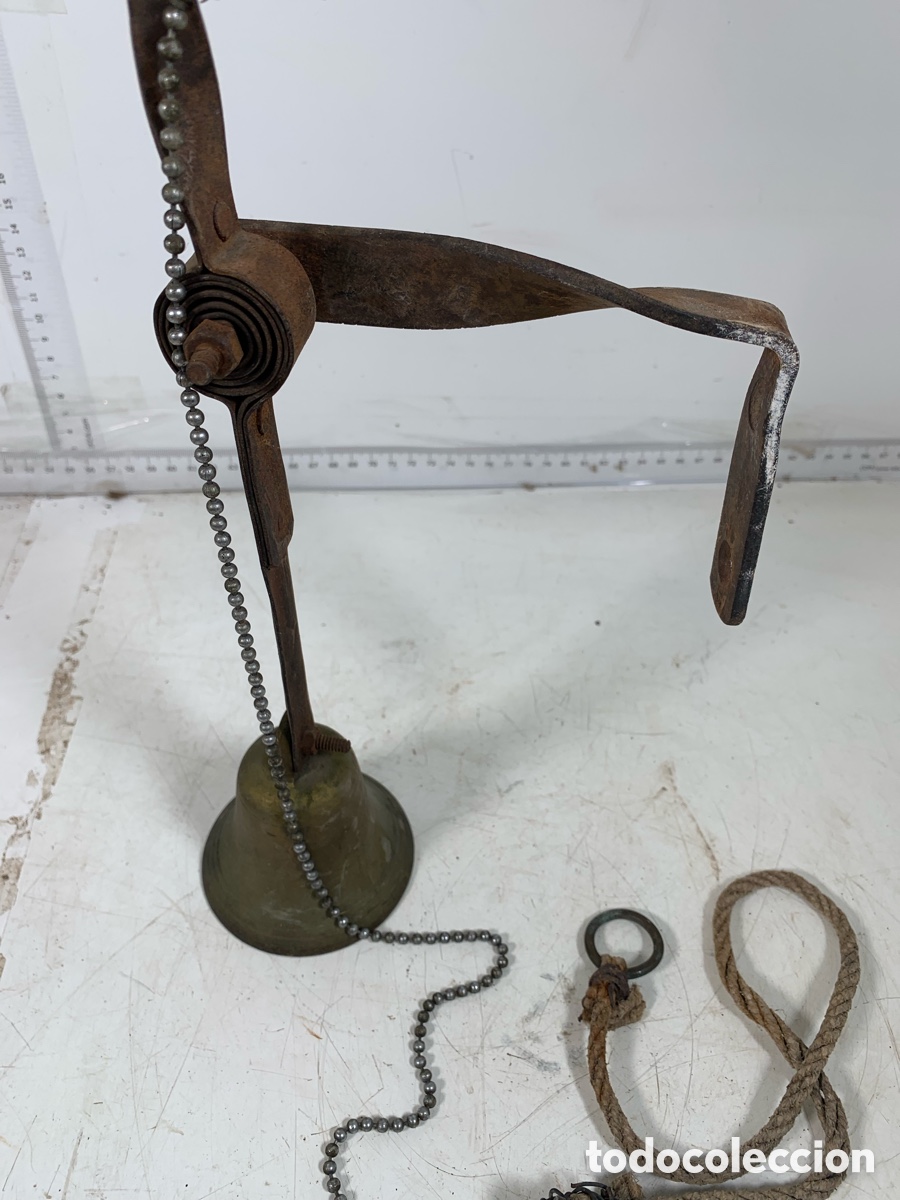 Antig&uuml;edades: 01_ Campana de resorte - Foto 6